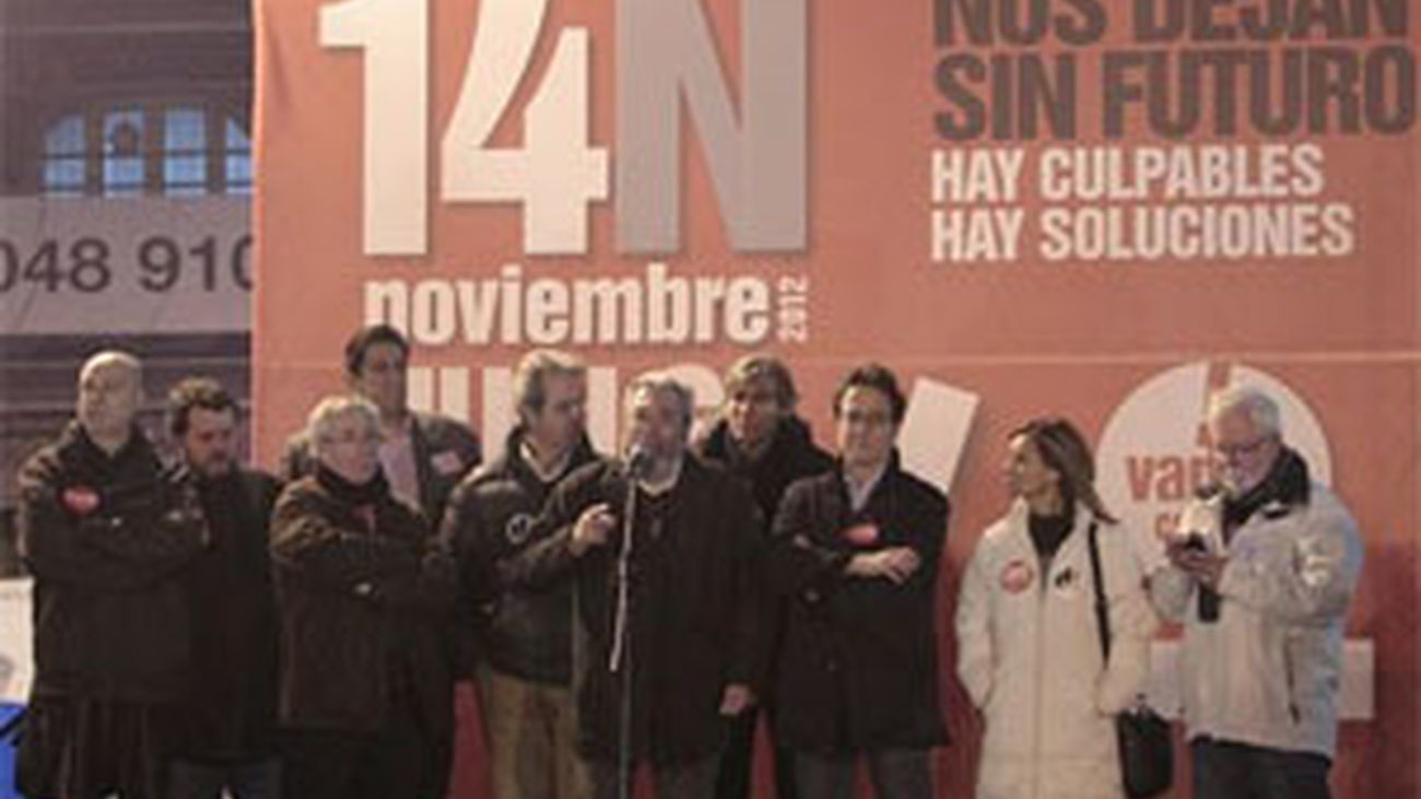 El discurso de los sindicalistas