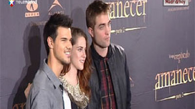 Los actores de Crepúsculo despiden en Madrid la exitosa saga vampírica