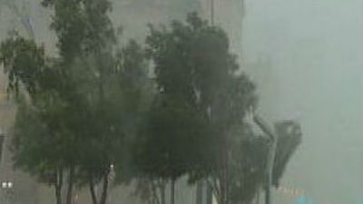 Las lluvias se extienden por las ciudades del Mediterráneo