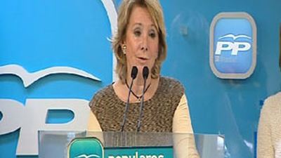 Aguirre niega que quiera ser candidata a la alcaldía de Madrid