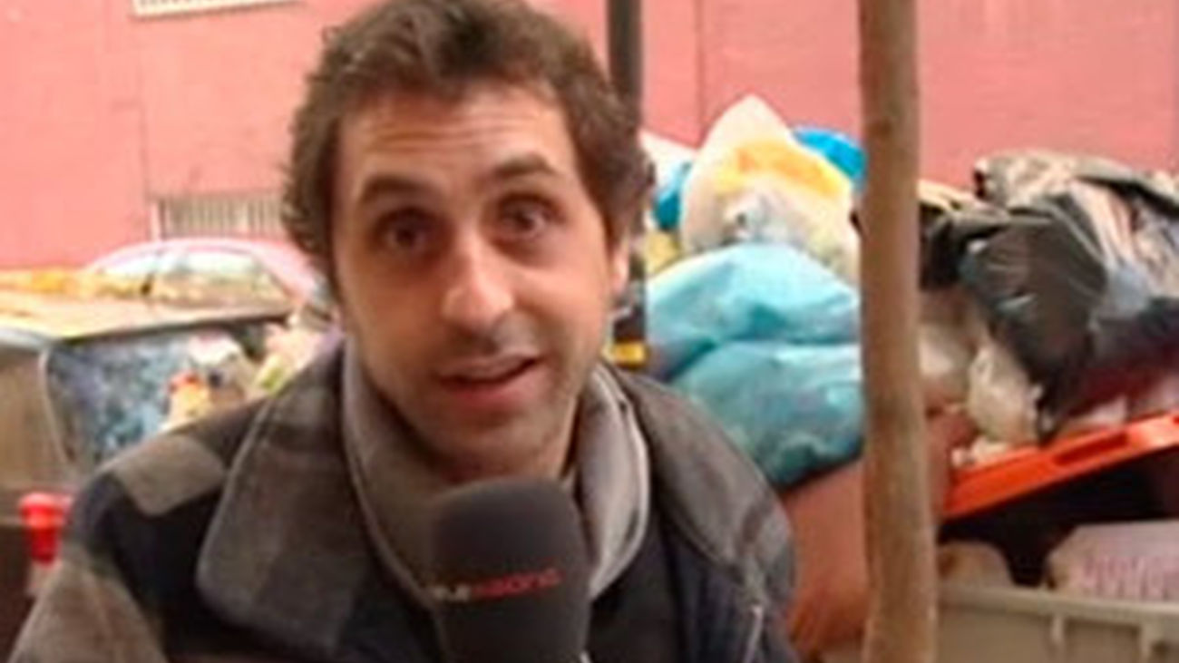 Huelga de recogida de basuras