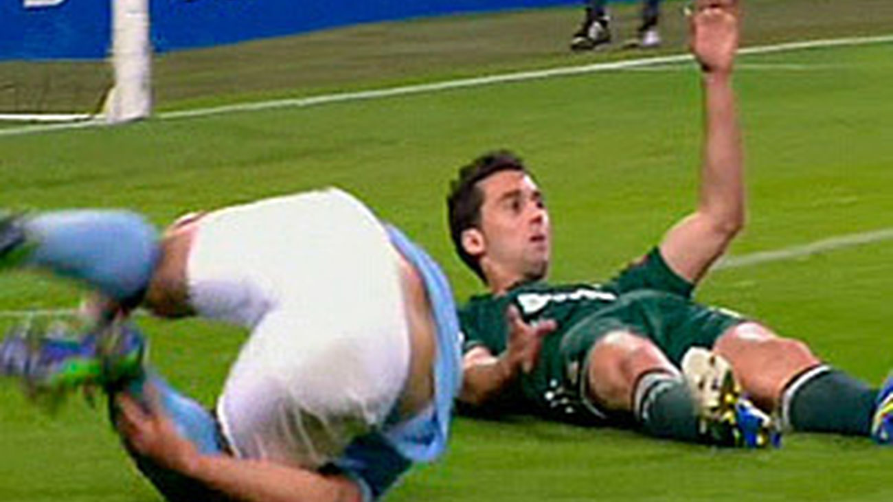 Manchester City Real Madrid penalti Arbeloa