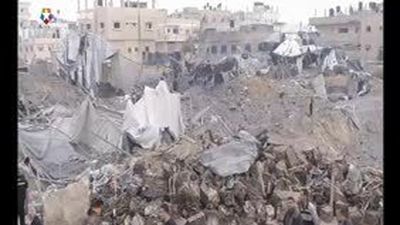 Gaza recupera su actividad después de ocho días de intensos bombardeos