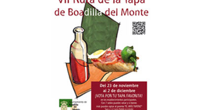 Desde hoy y hasta el 2 de diciembre: Ruta de la Tapa en Boadilla