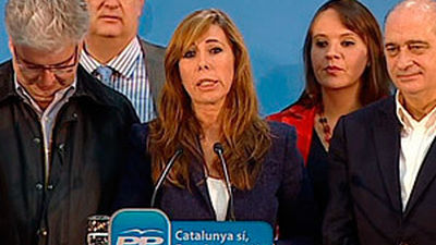 Sánchez-Camacho destaca el buen resultado del PP y el fracaso de Mas