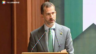 El príncipe Felipe llama a las empresas mexicanas a invertir en España