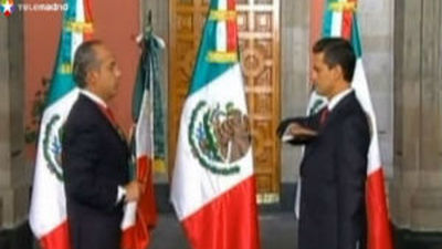 Enrique Peña Nieto, investido presidente de México