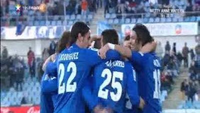 El Getafe se mete en puestos europeos a costa del Málaga