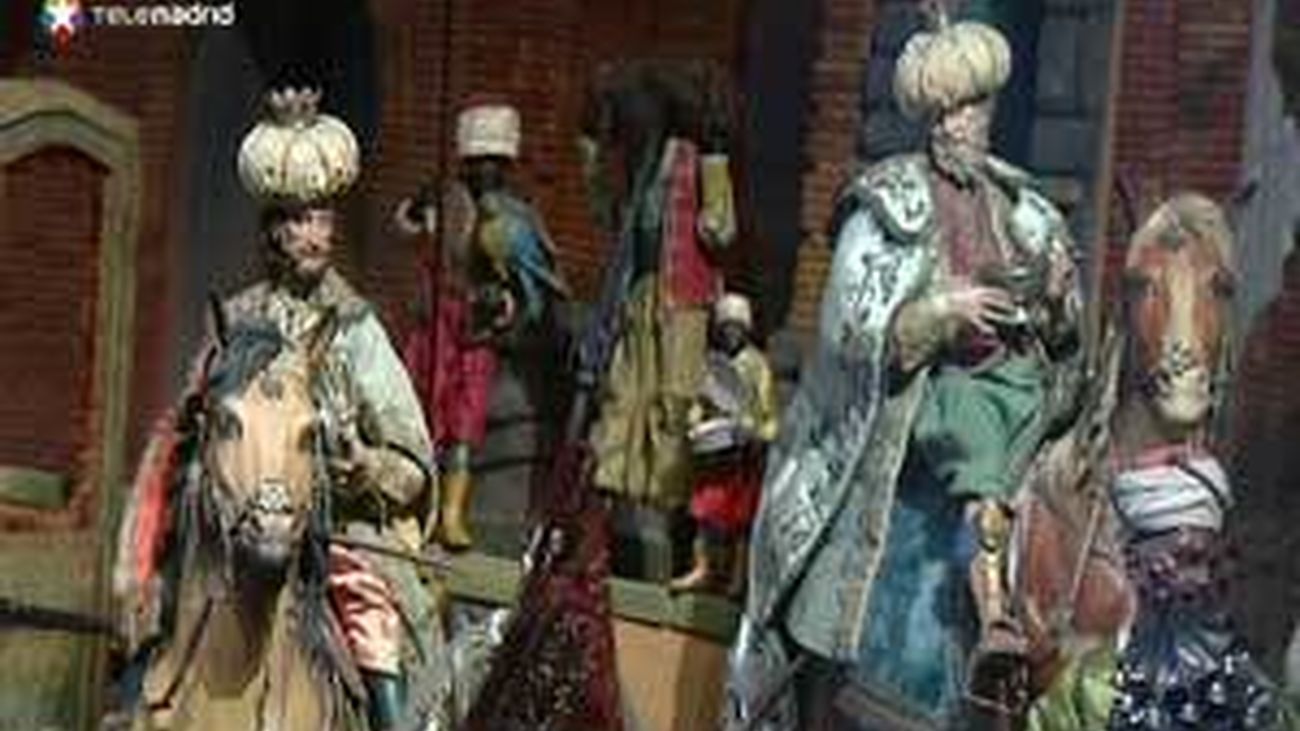 Más de 600 piezas componen el Belén napolitano que podrá admirarse desde hoy en CentroCentro