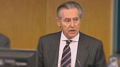 Blesa entrega a la Audiencia Nacional su lista de bienes para ser embargados