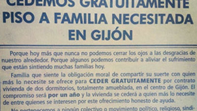 Un vecino de Mataró cede su segunda residencia  en Vera a familias con problemas económicos