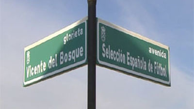 Del Bosque inaugura una glorieta con su nombre en Boadilla
