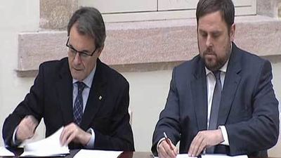 Mas ofrece por carta a Junqueras propuestas con adelanto electoral a 2015