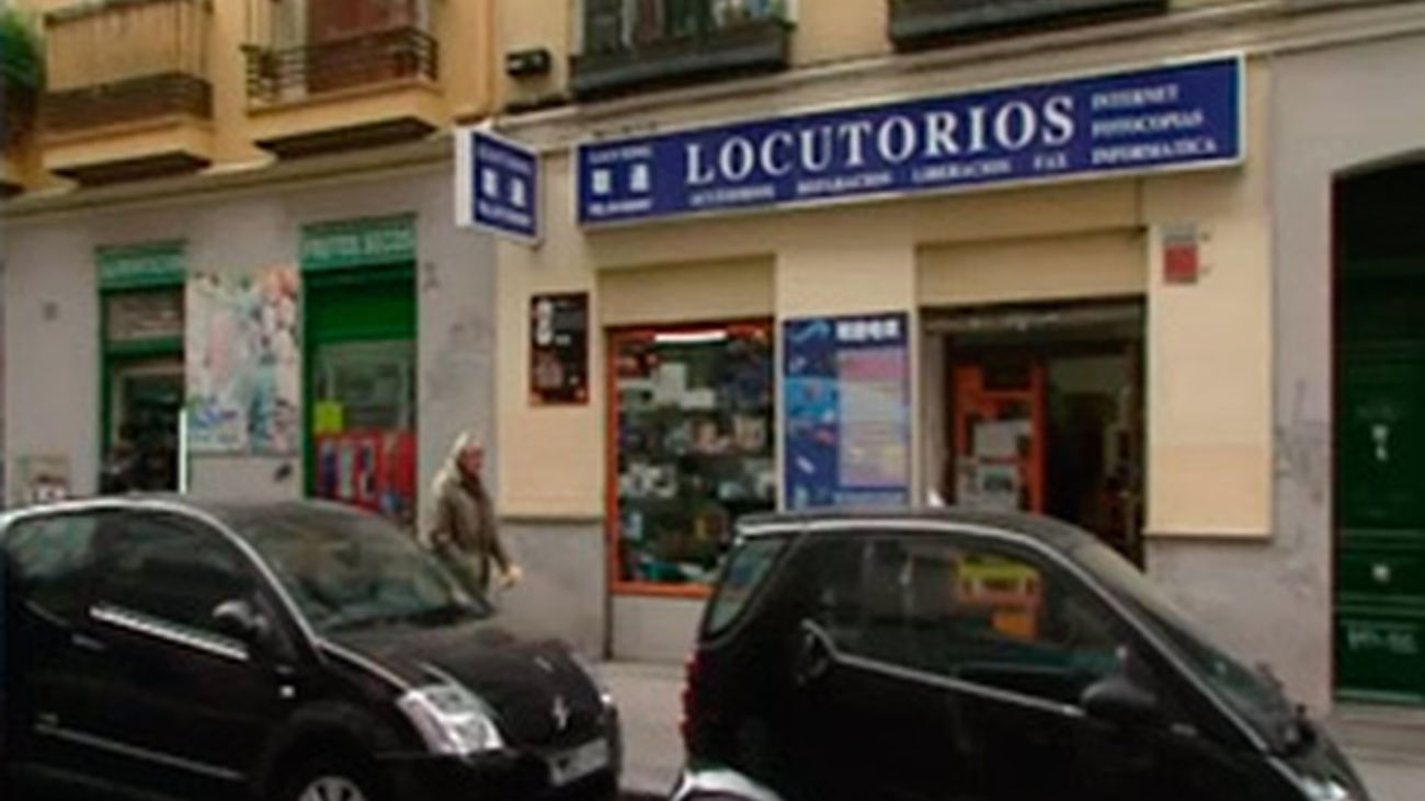 Una tienda de material robado