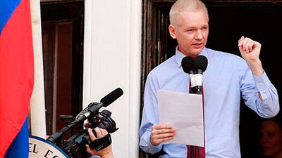 Assange lamenta que no ha visto a sus hijos en cuatro años