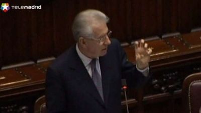 Monti anuncia la lista "Elección Cívica, con Monti por Italia" para la Cámara Baja
