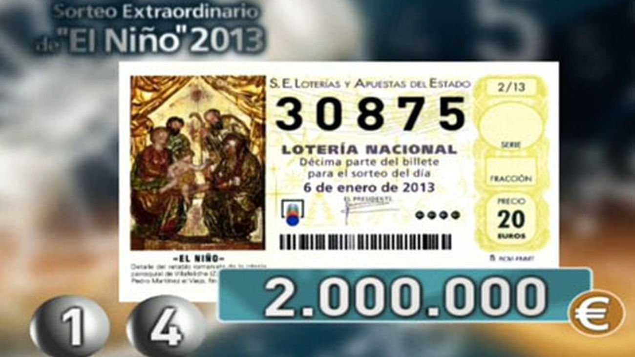 Premio lotería del niño