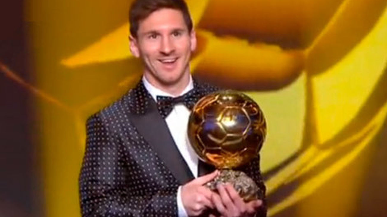 Messi, balón de oro 2013