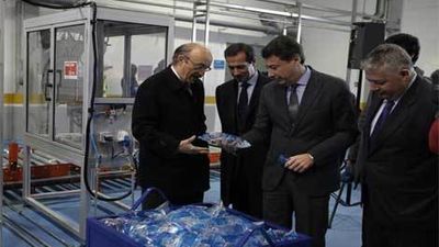 La embotelladora del Canal de Isabel II  triplica su capacidad de abastecimiento