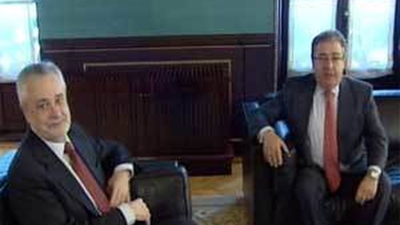 Griñán y Zoido, dispuestos a alcanzar un pacto por Andalucía "sin posiciones excluyentes"