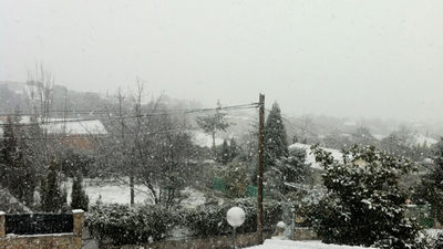 La Sierra de Madrid sufrirá este domingo nevadas de hasta 5 centímetros