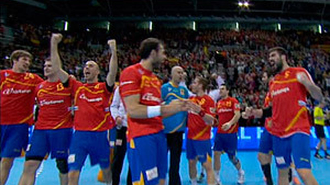 España vence a Alemania en los cuartos de final del Mundial de Balonmano