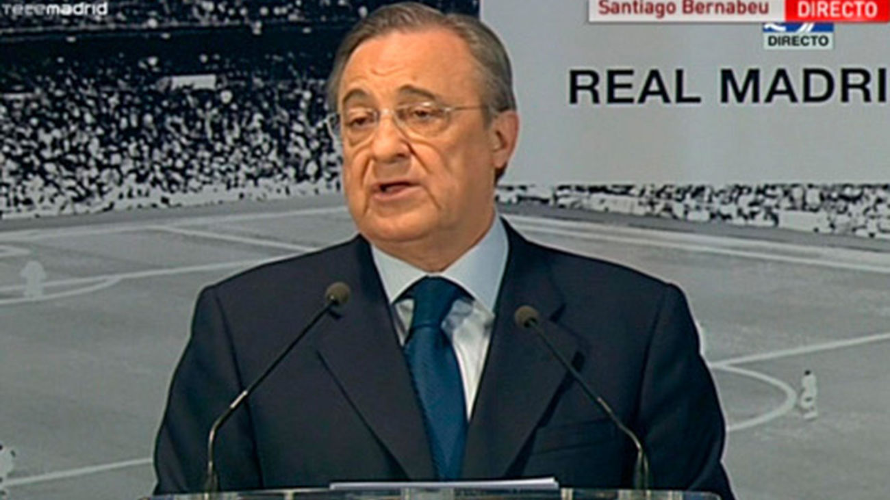 Florentino: "Es falso el ultimátum de la plantilla"