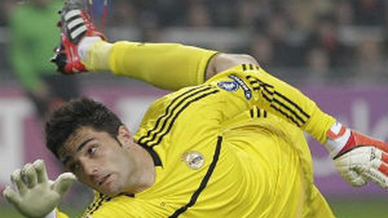 Antonio Adán, portero del Real Madrid