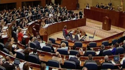 Los invitados podrán asistir de nuevo a los Plenos de la Asamblea de Madrid
