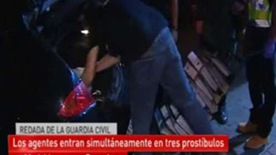 La operación contra la prostitución en Madrid, el video más visto en la web