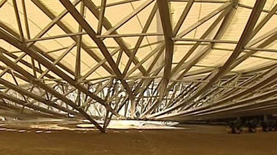 Un "fallo de diseño" produjo la caída de la cubierta de Las Ventas