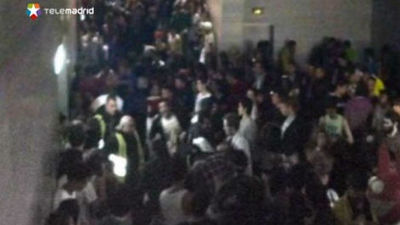 Grabaciones del Madrid Arena: "Confirmado no hay avalanchas"