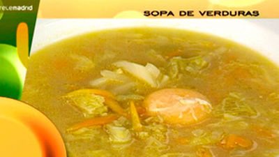 Sopa de verduras