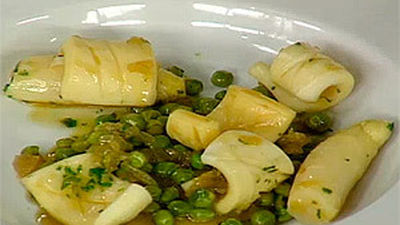 Calamares en salsa verde