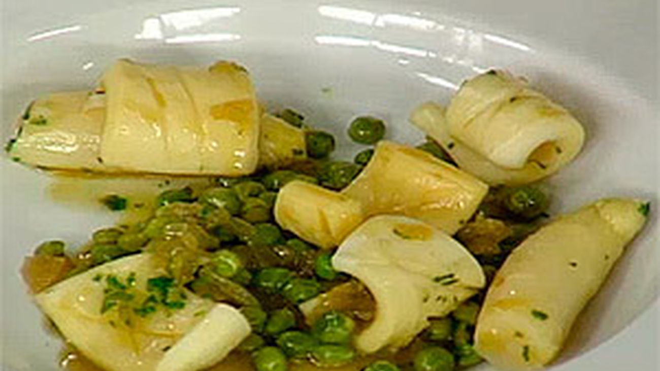 Calamares en salsa verde