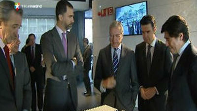 El Príncipe califica de "inaceptables"  las actuales tasas de desempleo