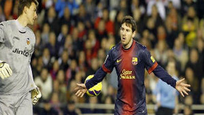 Barça y Valencia empatan a goles y a entrega