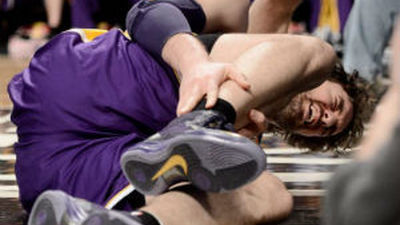 Gasol, preocupado por la lesión
