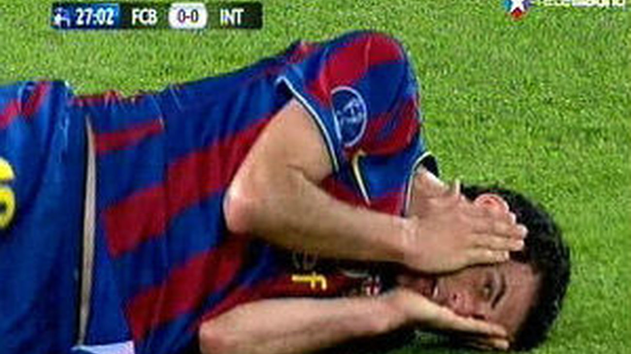 Los jugadores del Barça son puro teatro