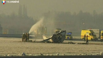 Mueren cinco personas en un accidente de avioneta en el aeropuerto de Charleroi