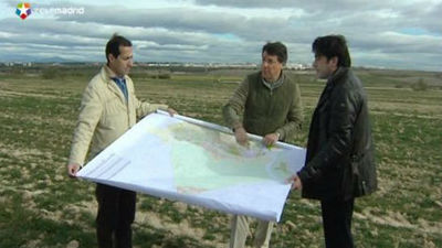 González visita los terrenos de Alcorcón  donde se ubicará  Eurovegas