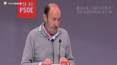 Rubalcaba propone prohibir las donaciones de empresas a los partidos