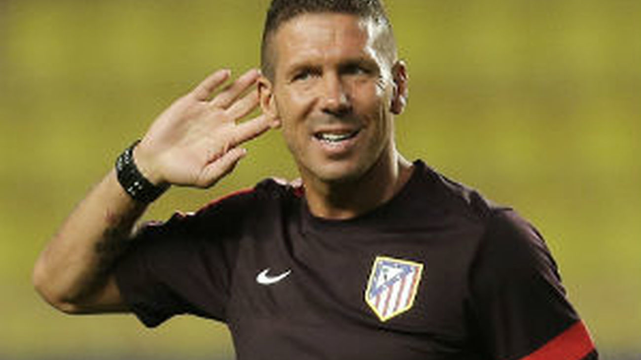 Simeone, técnico rojiblanco
