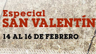 Paradores lanza tres propuestas para San Valentín