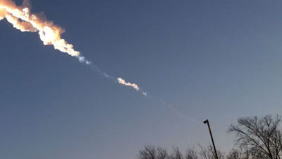 Encuentran un fragmento del meteorito caído en Rusia de un kilo de peso
