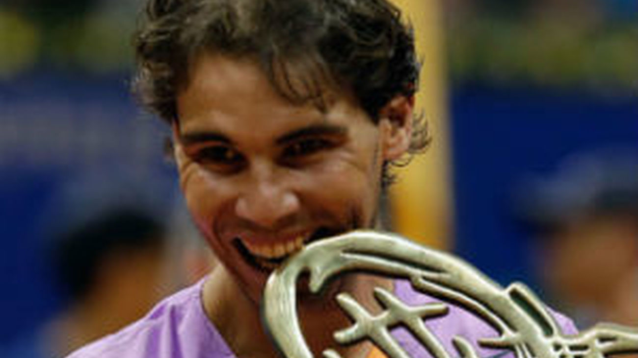 Rafa Nadal, campeón en Brasil