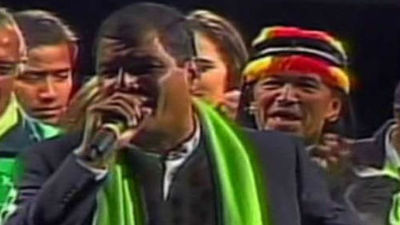 Rafael Correa logra la reelección en Ecuador con el 57% de los votos