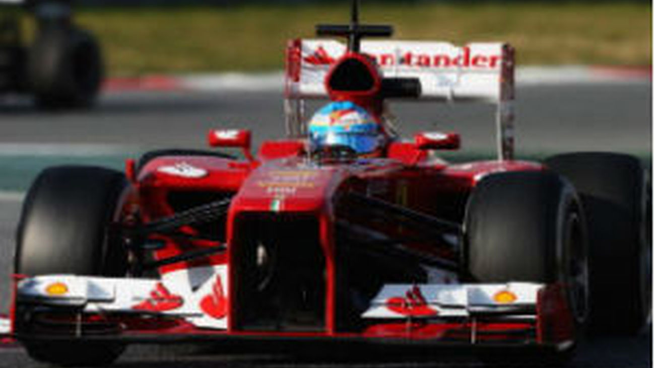 Alonso, en Montmeló