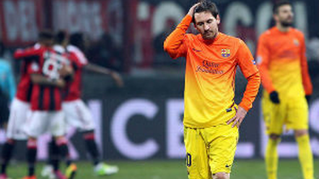 Milan ante el Barcelona