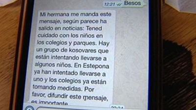 Desmienten que exista una banda de secuestradores de niños en los parques